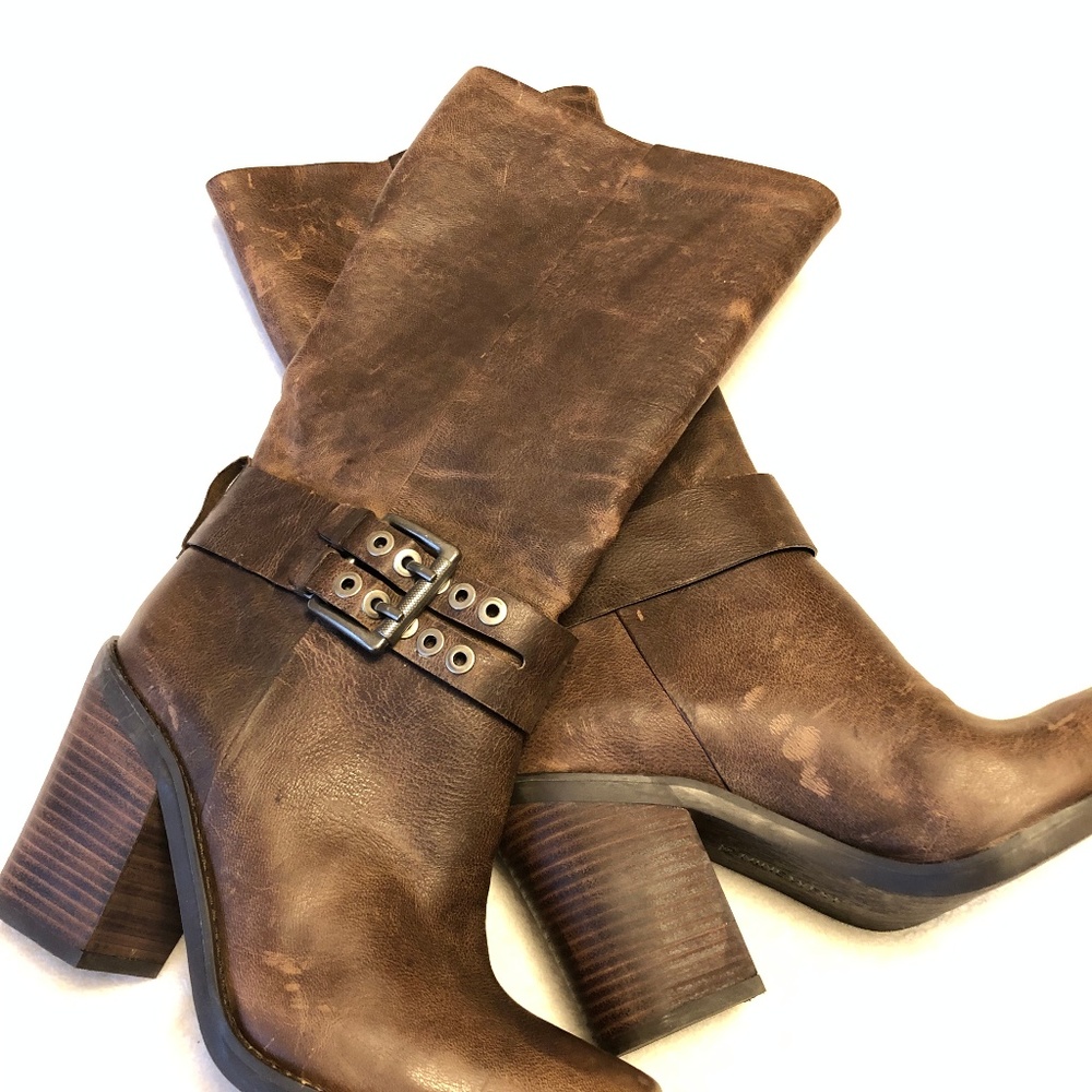 Nine West Leather Boots